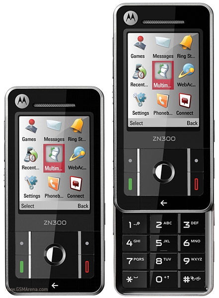 Motorola ZN300 Tech Specifications