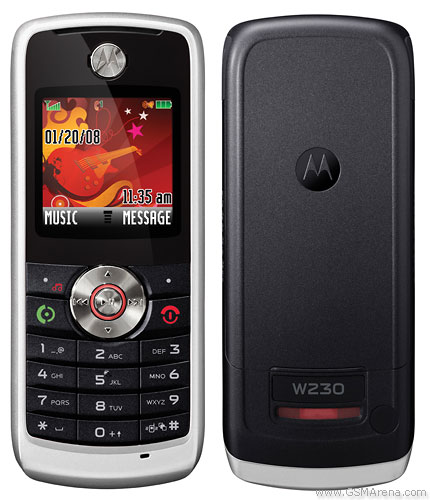 Motorola W230 Tech Specifications