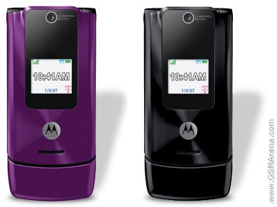 Motorola W490 Tech Specifications