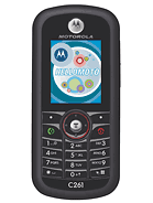 Motorola C261 especificación del modelo