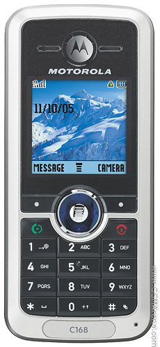 Motorola C168 Tech Specifications