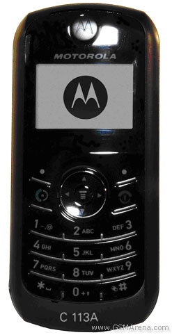 Motorola C113a Tech Specifications