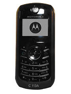 Motorola C113a Specifica del modello