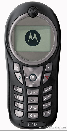 Motorola C113 Tech Specifications