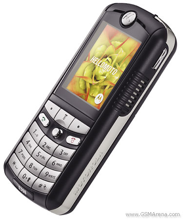 Motorola E398 Tech Specifications