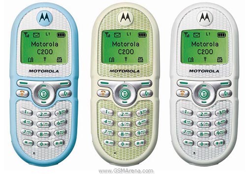 Motorola C200 Tech Specifications