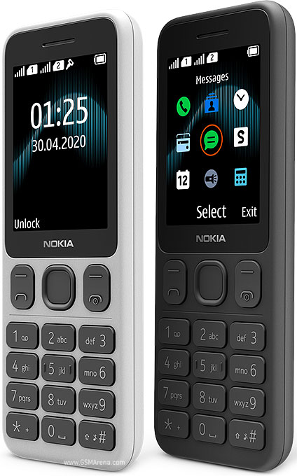 Nokia 125 Tech Specifications