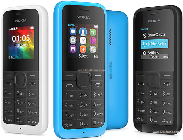 Nokia 105 (2015) Tech Specifications