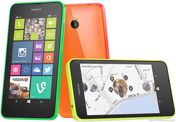 Nokia Lumia 635 Tech Specifications