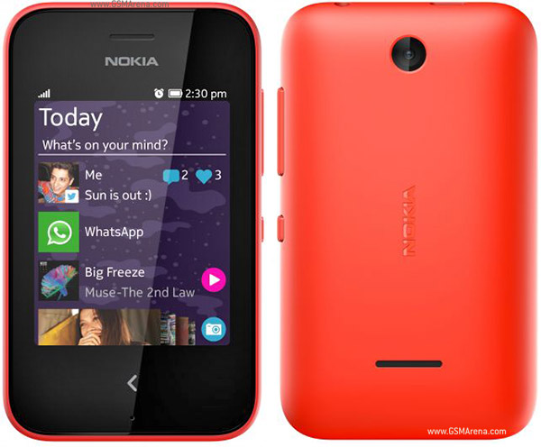 Nokia Asha 230 Tech Specifications