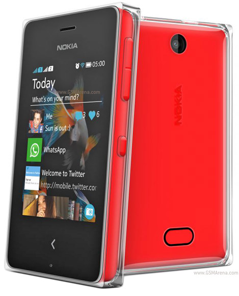 Nokia Asha 500 Dual SIM Tech Specifications
