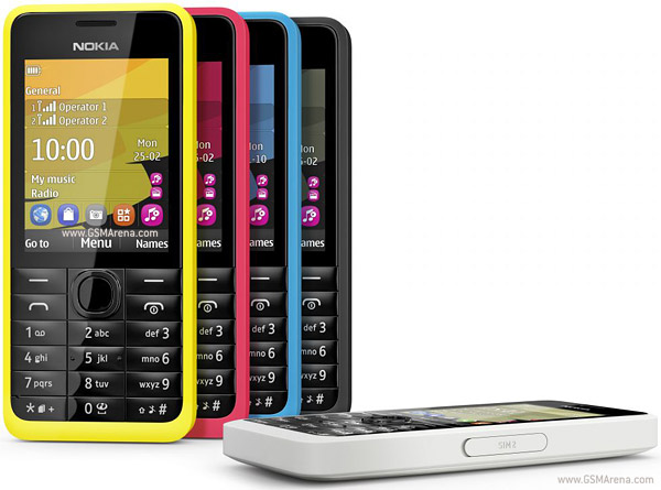 Nokia 301 Tech Specifications