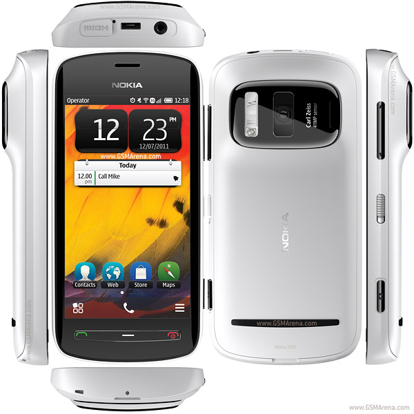 Nokia 808 PureView Tech Specifications