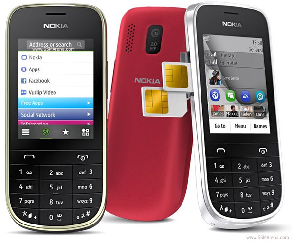Nokia Asha 202 Tech Specifications