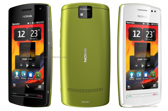 Nokia 600 Tech Specifications