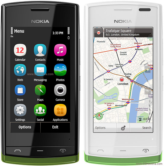 Nokia 500 Tech Specifications