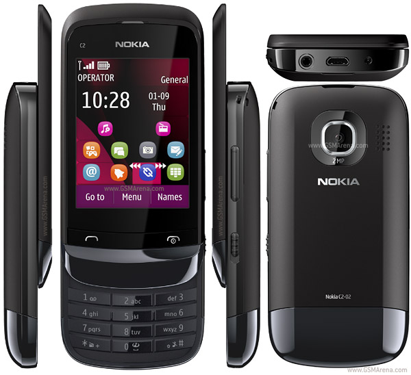 Nokia C2-02 Tech Specifications