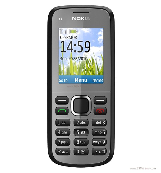 Nokia C1-02 Tech Specifications