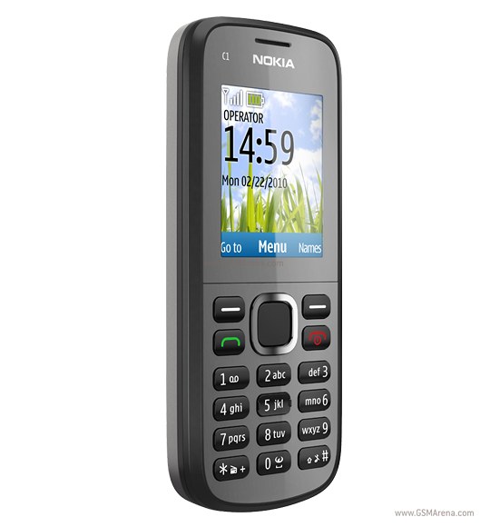 Nokia C1-02 Tech Specifications