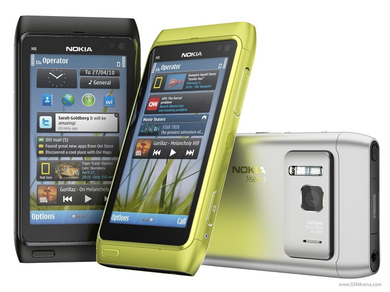 Nokia N8 Tech Specifications