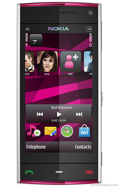 Nokia X6 16GB (2010) Tech Specifications