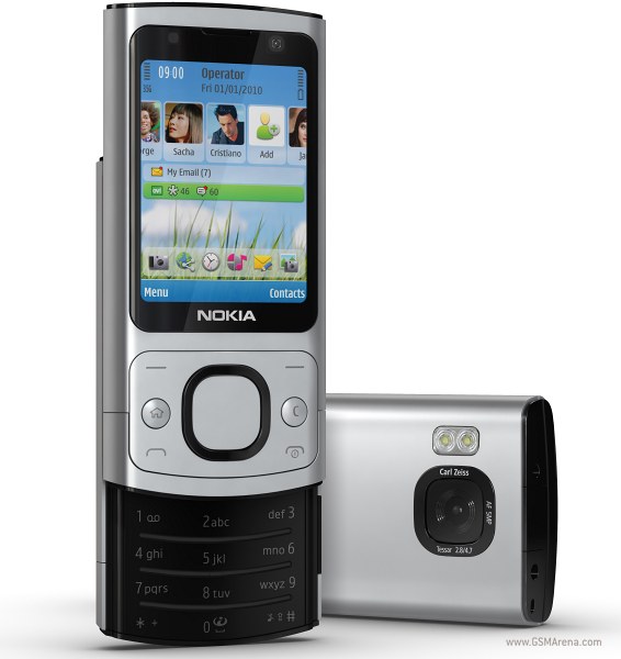 Nokia 6700 slide Tech Specifications