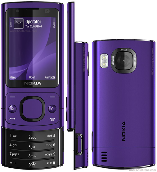 Nokia 6700 slide Tech Specifications