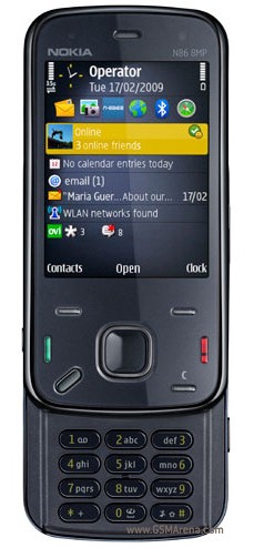Nokia N86 8MP Tech Specifications