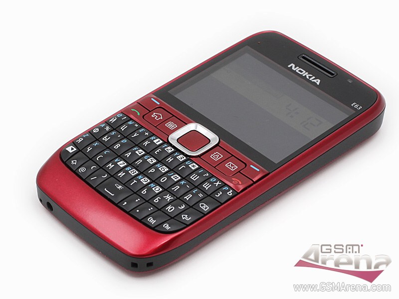 Nokia E63 Tech Specifications