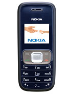 Nokia 1209 Спецификация модели