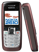 Nokia 2610 Спецификация модели