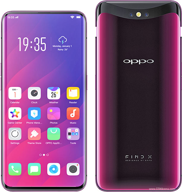 Oppo Find X Tech Specifications