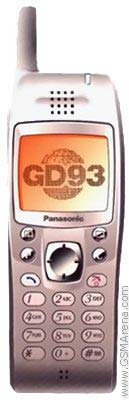 Panasonic GD93 Tech Specifications