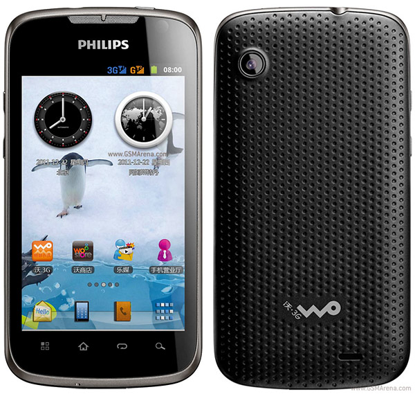 Philips W635 Tech Specifications