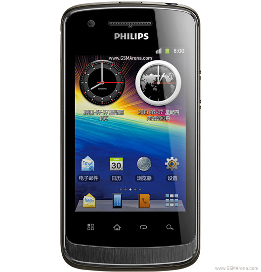Philips W820 Tech Specifications