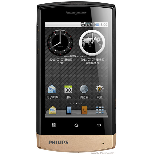 Philips D822 Tech Specifications