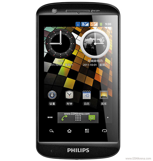 Philips W626 Tech Specifications