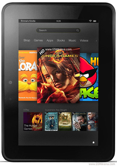 Amazon Kindle Fire HD Tech Specifications