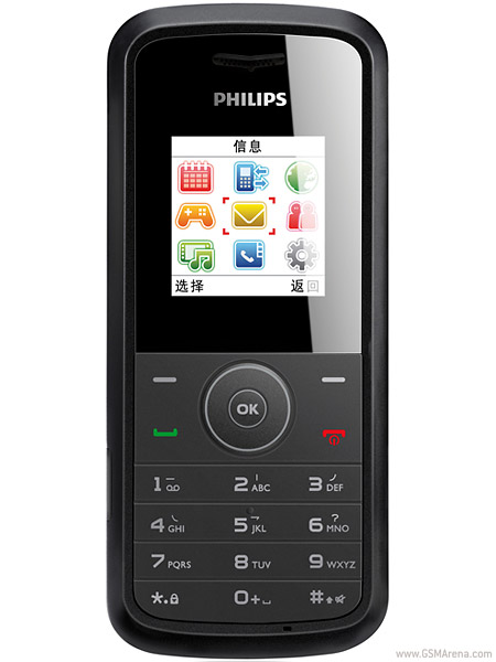 Philips E102 Tech Specifications