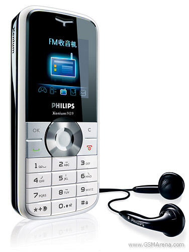 Philips Xenium 9@9z Tech Specifications