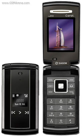 Sagem my850C Tech Specifications