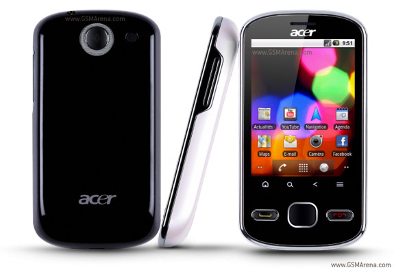 Acer beTouch E140 Tech Specifications
