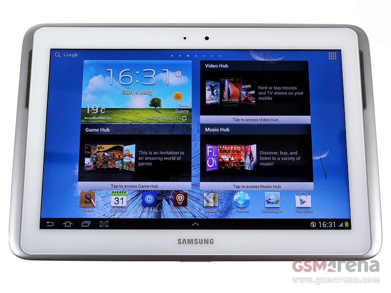 SAMSUNG GALAXY NOTE 10.1 N8000 white Quad Core 10.1 Screen 16gb Android  Tablet