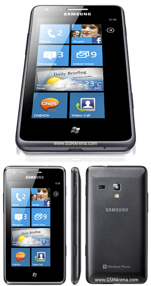 Samsung Omnia M S7530 Tech Specifications