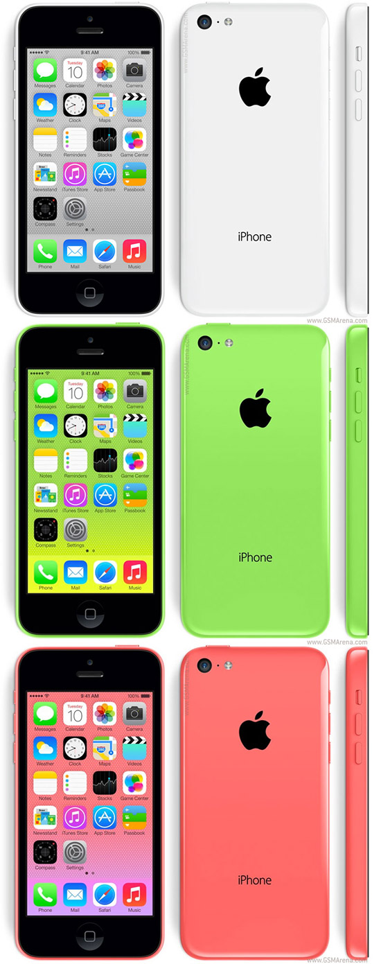 Apple iPhone 5c Tech Specifications