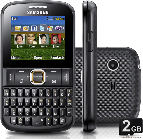 Samsung Ch@t 222 Tech Specifications