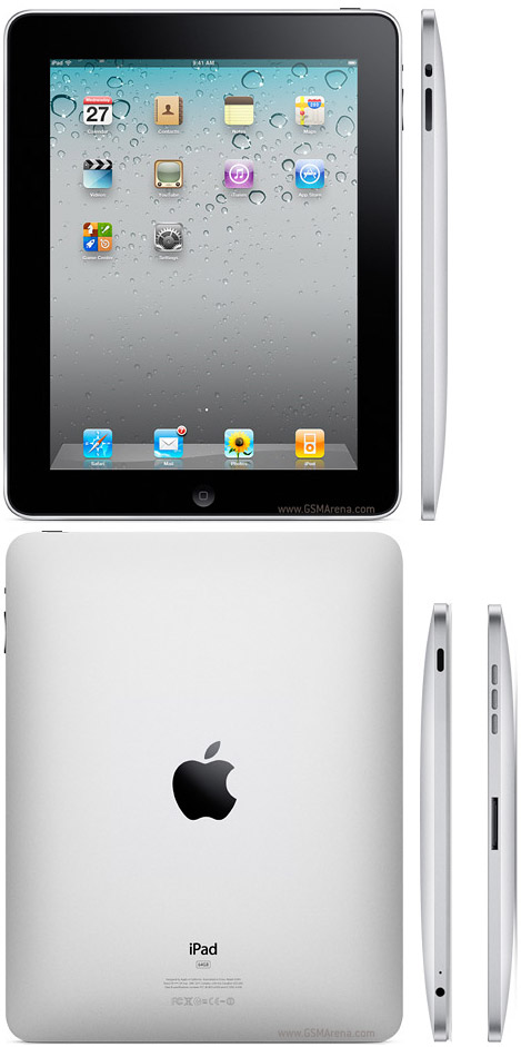 Apple iPad Wi-Fi Tech Specifications