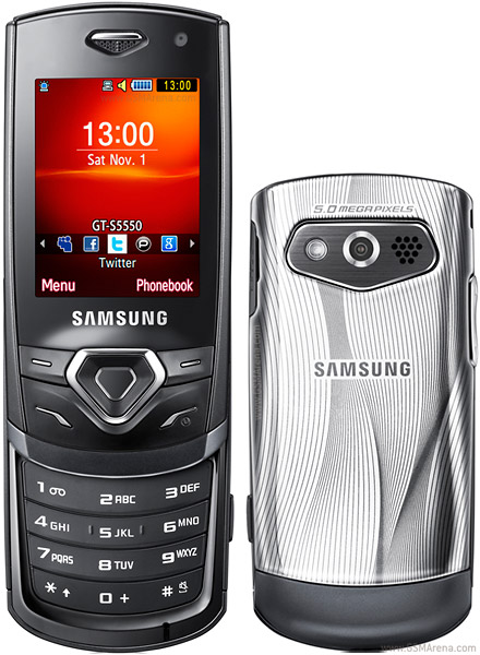 Samsung S5550 Shark 2 Tech Specifications