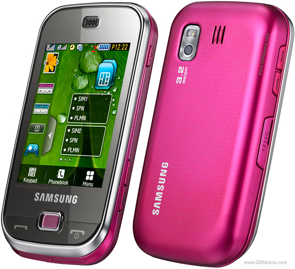 Samsung B5722 Tech Specifications