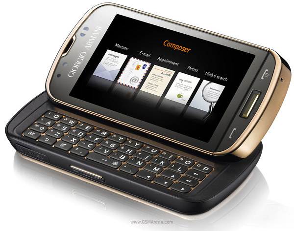 Samsung B7620 Giorgio Armani Tech Specifications